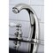Kingston Brass KB986PLPN Victorian 2-Handle 8" Widespread Bathroom Faucet, Nickel KB986PLPN - alternate 3
